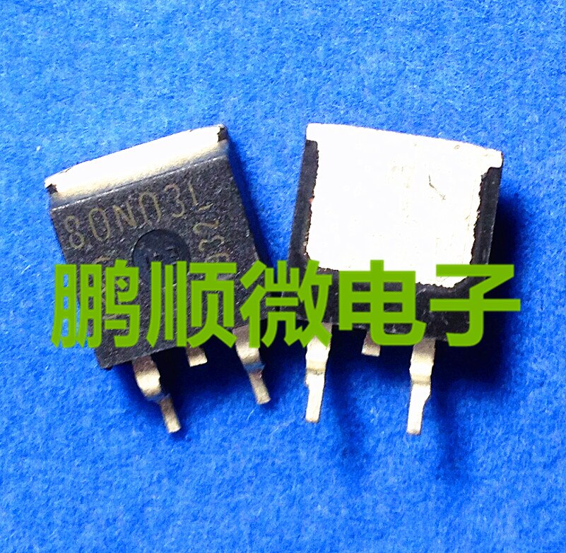 20pcs   ʵ ȿ SPB80N03L 80N03L 30V 80A TO-263